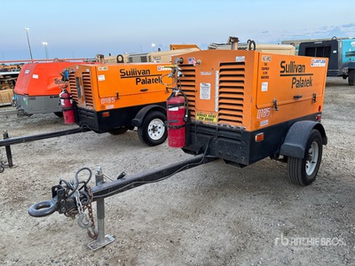 2013 Sullivan Palatek D185P2JD 185 cfm Mobile Compresseur à air