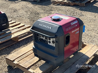 2015 Honda EU3000IS 2.8 kVA Skid-Mounted Generator Set