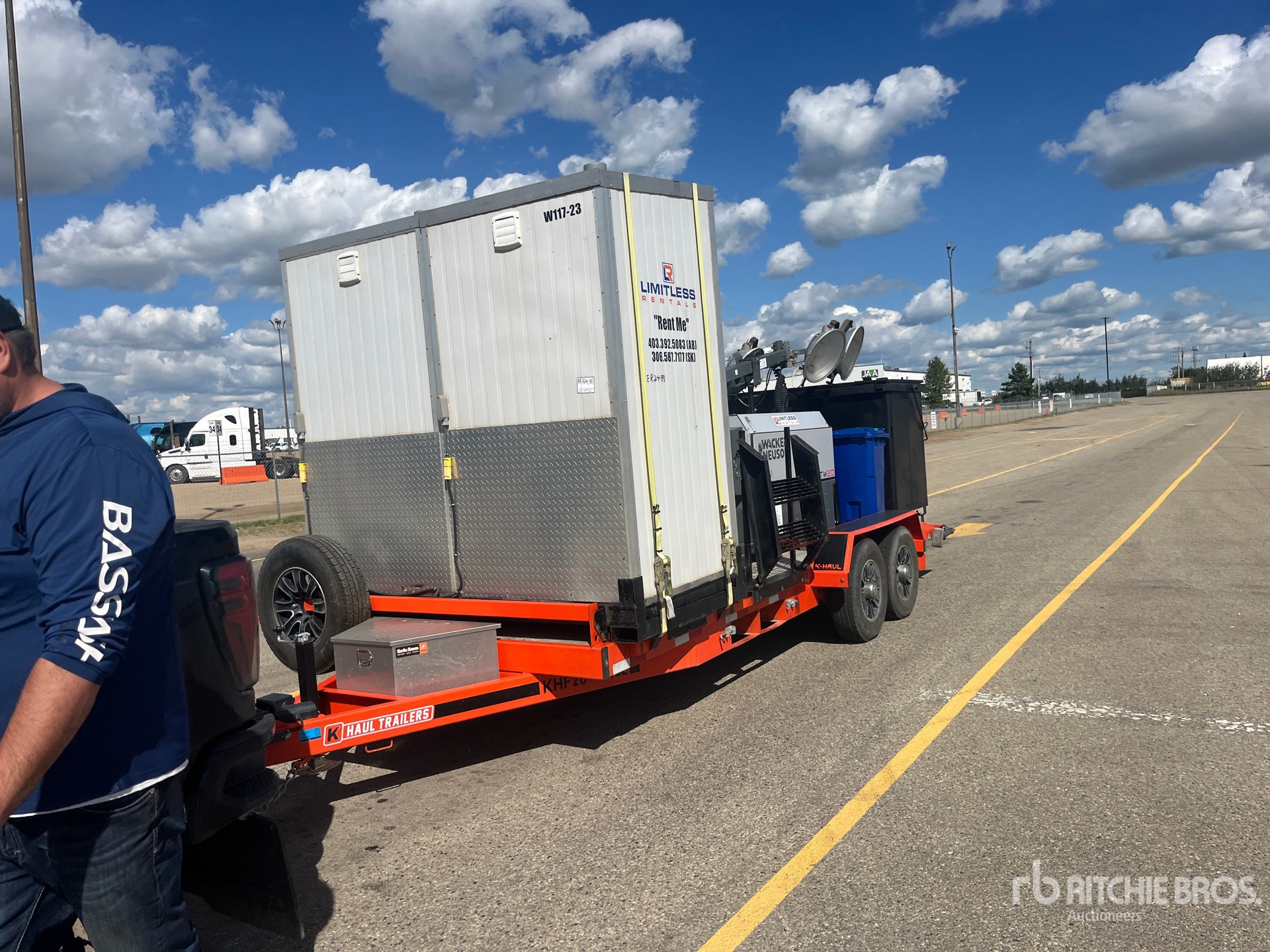 2023 K Haul T/A 20 ft Combo Unit