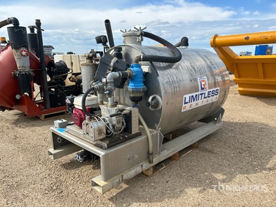 2018 Progress Tank Portable Restroom Service Slide-in Vac Unit Sistema de vacío