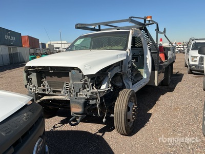 2016 Ram 4500 4x2 Flatbed Truck (Inoperable)