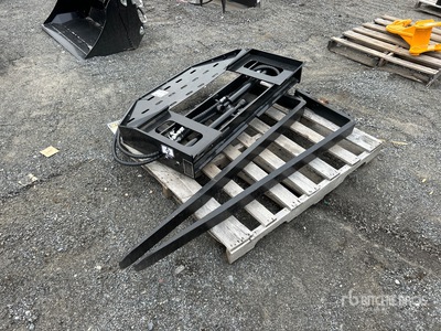 2025 GIYI GY-SF60 Skid Steer Forks (Unused)
