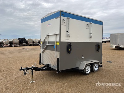 2024 JobJon 10 ft x 6 ft 2 Person Portable T/A Toilettes mobiles