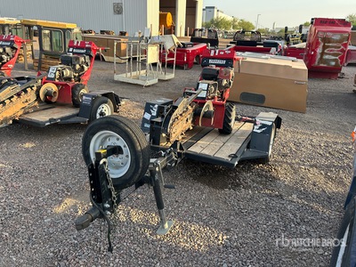 2019 Barreto E924HM-4MS Walk Behind Sleuvengraver w/ Barreto Trailer