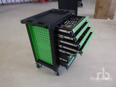 JBM H425390400000 Green Black Tool Cabinet (Unused)