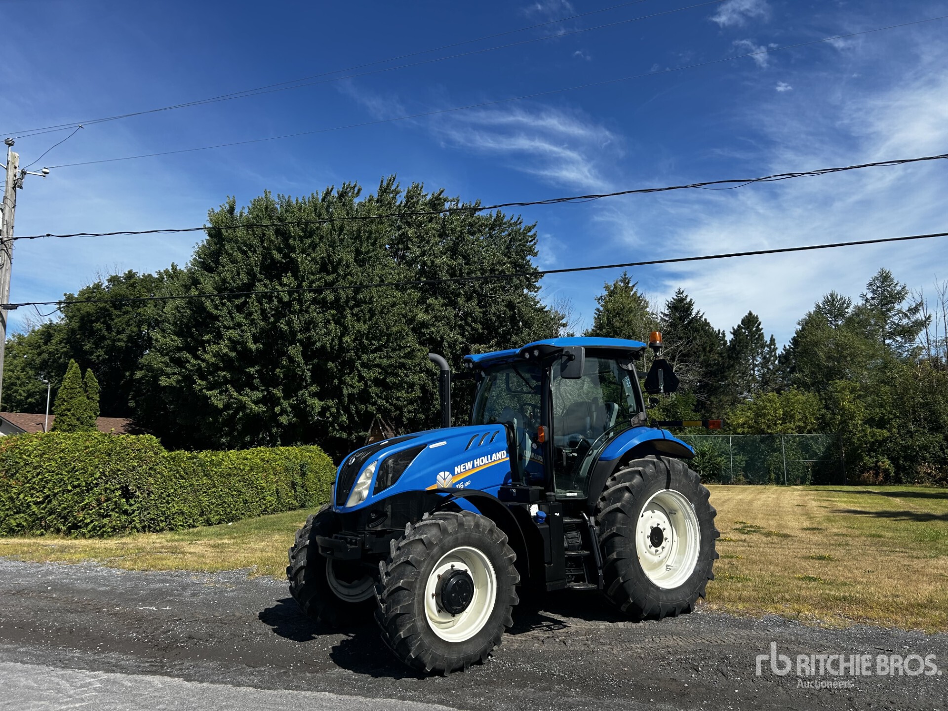 2019 New Holland T6.180 4WD Tractor
