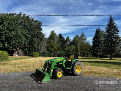 2021 John Deere 3038E 4WD Utility Tractor