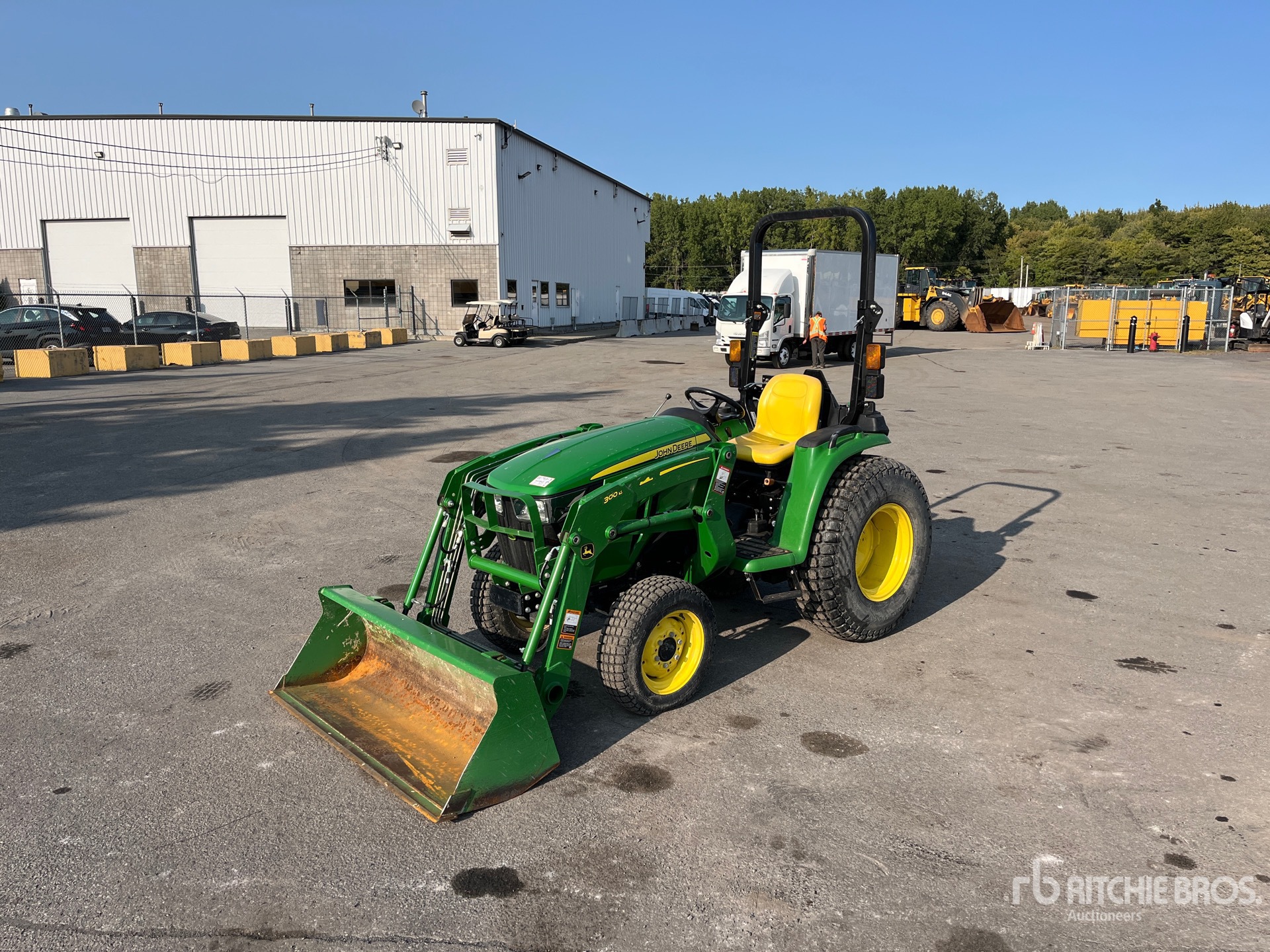 2021 John Deere 3038E 4WD Utility Tractor
