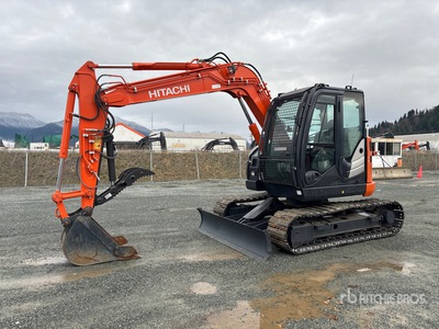 2019 Hitachi ZX75US-5B Tracked Excavator