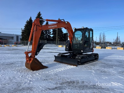 2016 Hitachi ZX75US-5B Rupsgraafmachine