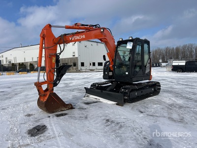 2017 Hitachi ZX75US-5B 油圧ショベル