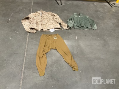 (76) Jackets, (4) Pairs of Drawers, (2) Shirts & (3) Undershirts