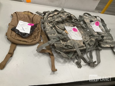 (23) Assault Packs, (76) Hydration Carriers, (46) Load Carriers & Assorted Items