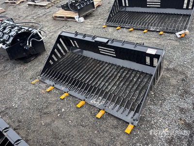2025 GIYI GY-RB66 66 in Skeleton Skid Steer Bucket (Unused)