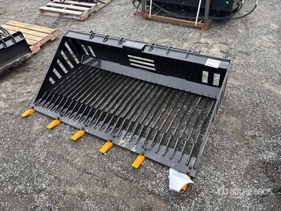 2025 GIYI RB66 66 in Skeleton Skid Steer Bucket (Unused)