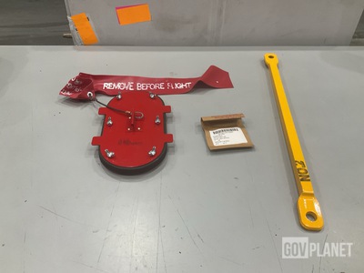 (2) Mechanical Stops, (7) Aircraft Ground Servicing Shields & Assorted Items
