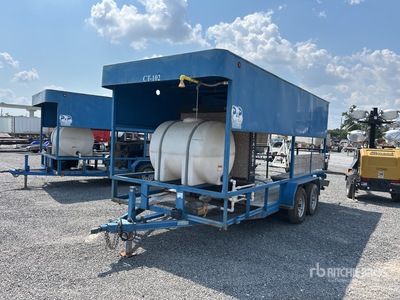 2013 Tiger 16 ft T/A Cooling Station Utility Trailer