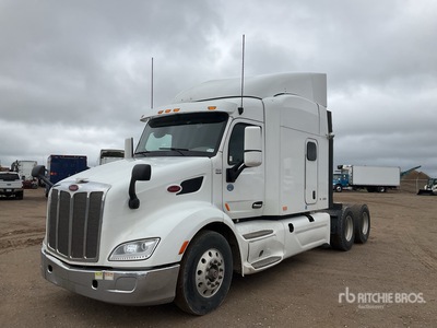 2018 Peterbilt 579 6x4 Ciągnik siodłowy T/A z kabiną sypialną