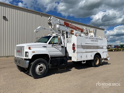 Industries Wajax Pitman HS-41-MA on 1994 GMC C6500 4x2 Topkick Bucket Truck
