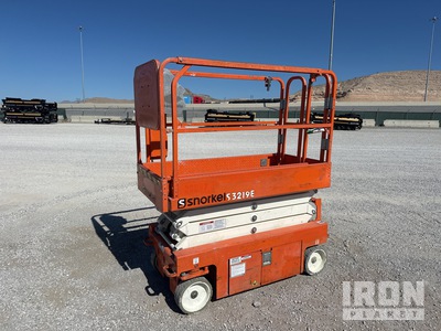 2017 Snorkel S3219E Electric Elevador de tijera