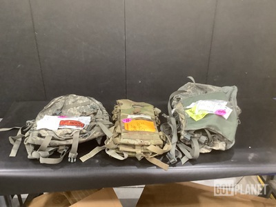 (5) Large Field Pack Sets, (103) Hydration Carriers & Assorted Items