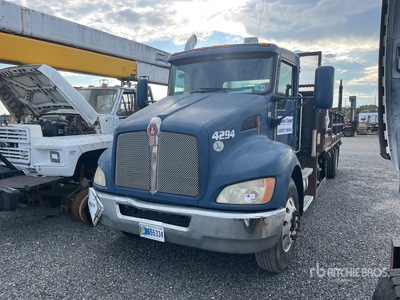 2009 Kenworth T-370 4x2 Camion à Plateau (Inoperable)