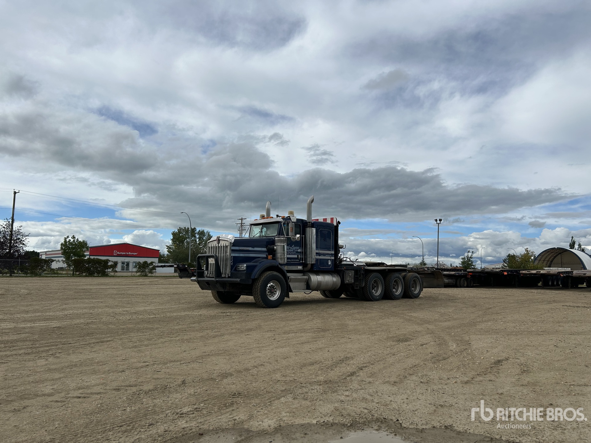 2007 Kenworth T800 8x6 Sleeper Wciągarka samochodowa