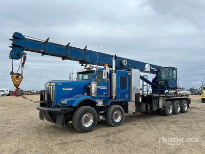 Weldco WHL40TC97 40 ton Straight Boom on 2007 Kenworth C500 10x6 Sleeper Kranwägen