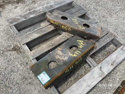 Quantity of (2) 2025 Kit Containers MSS- 26 in Mini Skid Steer Attachment Mounting Plate (Unused)
