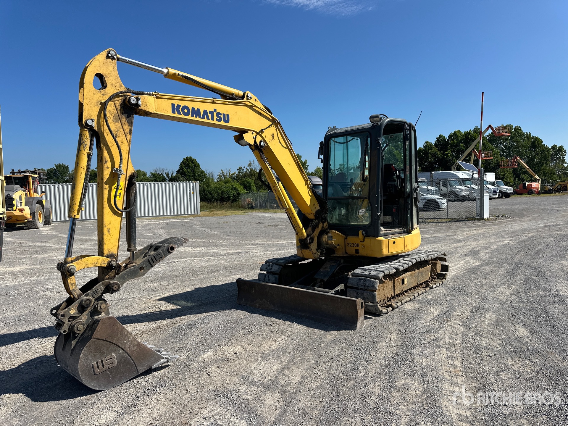 2020 Komatsu PC55MR-5 Mini Excavator