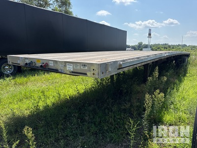 2015 East 48 ft T/A Spread Axle Remorque à plateau