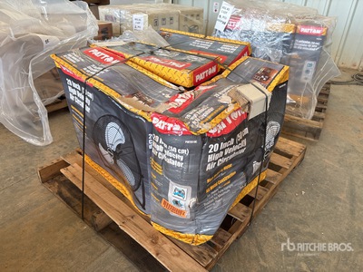 Quantity of (5) 20" High Velocity, 3 Speed Fan (Unused)