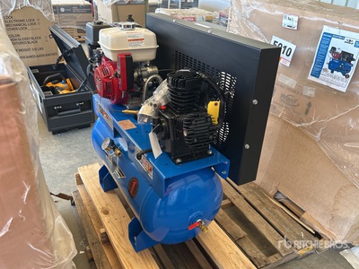 Eagle 18.5 cfm Skid-Mounted 30 gal Air Compressor