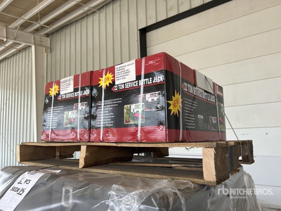 Quantity of (2) 22 Ton Air Service Bottle Jack Jack