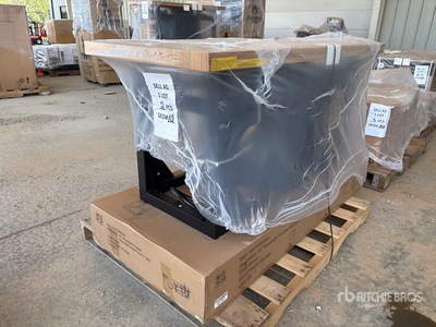 Quantity of (2) Pallets of 55 in Adjustable Height Propane Fire Pit Table w/ Lid (Unused)