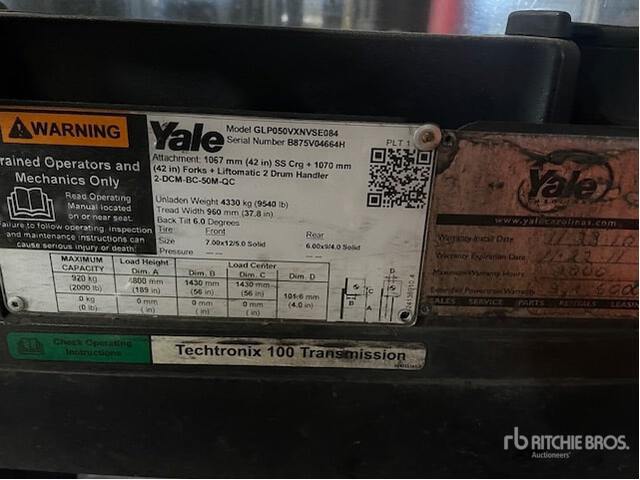 MONTACARGAS YALE GLP050VXNVSE084