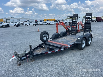 2018 MMDI 10 ft T/A Equipment Trailer