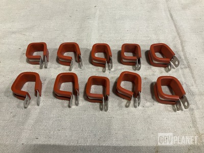(190) NAS1712D12-15S Loop Clamps