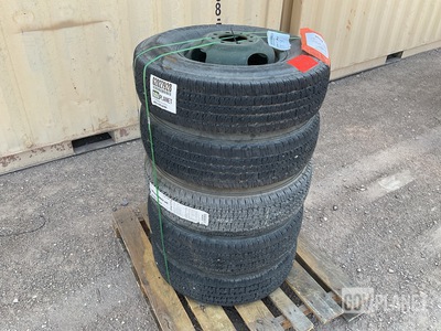 (5) Firestone LT235/85R16 Tires w/Wheels