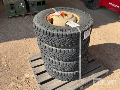 (4) Goodyear LT235/85R16 Tires w/Wheels