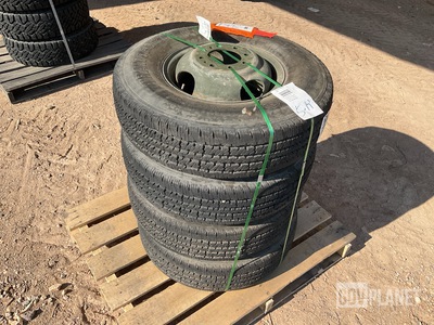 (4) Firestone LT235/85R16 Tires w/Wheels