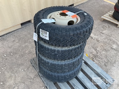 (4) Goodyear LT235/85R16 Tires w/Wheels