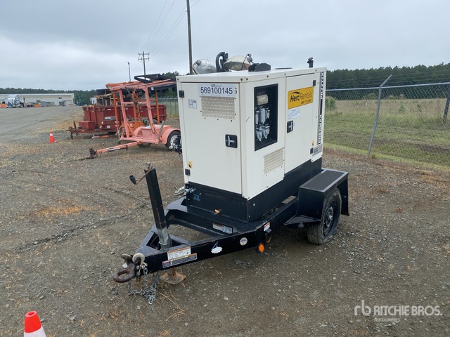 2018 Tecnogen G20 17.6 kW Mobile Generator Set