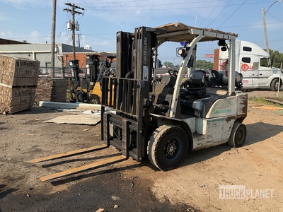 2019 UniCarriers PF80Y 7600 lb Pneumatic Tire Forklift