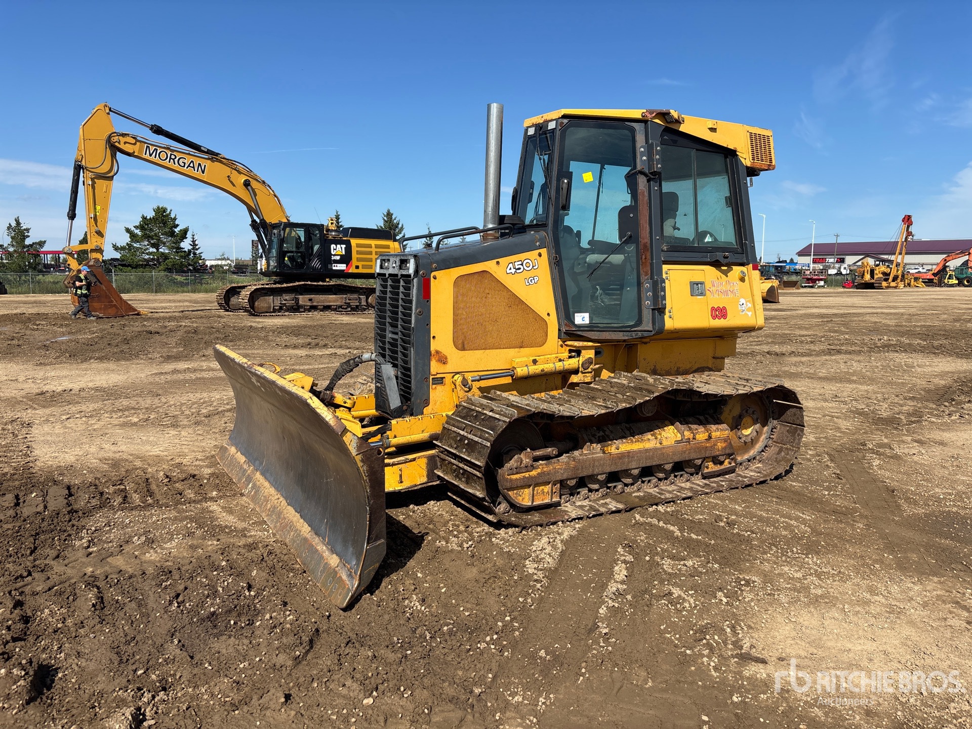 2005 John Deere 450J LGP Crawler Dozer