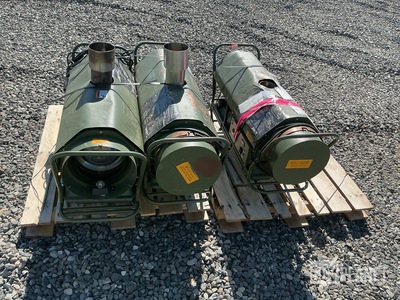 (3) HDT 62-MV60 Multi-Fuel Space Heaters