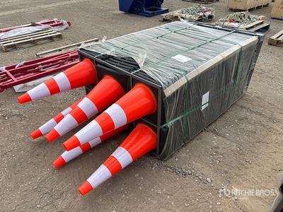 Quantity of (250) 2025 28 in Traffic Cones (Unused)