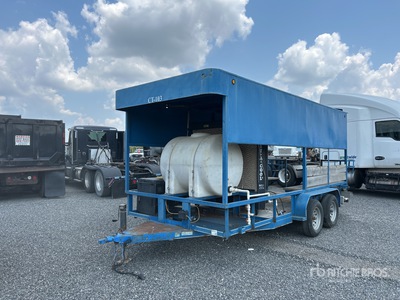 2013 Tiger 16 ft T/A Cooling Station Utility Trailer