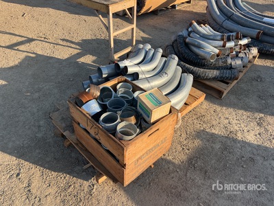 Quantity of (3) Pallets of Electrical Galvanized Sweeps And Couplers
