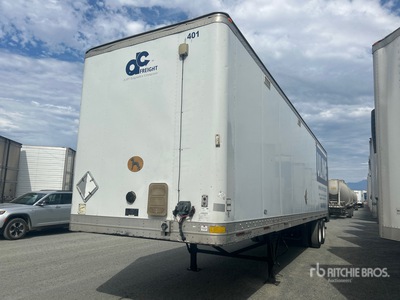 2001 Great Dane 40 ft x 102 in T/A Semi-remorque fourgon